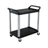 Start2Finish SOGA 2-Tier Food Trolley Kitchen Cart with metal shelves and wheels for easy kitchen organization.
