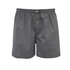 Start2Finish woven cotton boxer shorts in navy with red dots, featuring a comfortable waistband and relaxed fit.