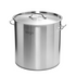 Start2Finish SOGA 5.55-gallon stainless steel stock pot with thick 18/10 construction, ideal for home cooking and large batches.