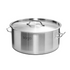 Start2Finish SOGA 8.45-gallon stainless steel stock pot with thick 18/10 construction, ideal for large home cooking.