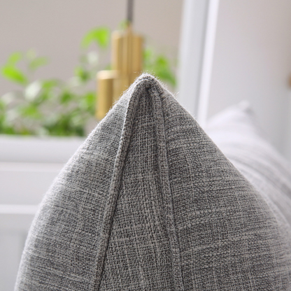 Start2Finish SOGA 180cm silver triangular wedge bed pillow headboard and backrest for bedside or tatami decor.