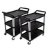 Start2Finish SOGA 2X 3-Tier Small Kitchen Trolley with metal frame, shelves, and wheels for easy storage and mobility.