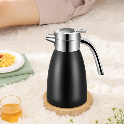 Start2Finish SOGA 2X 1.8L black water bottle with a sleek design, ideal for home hydration and outdoor use.