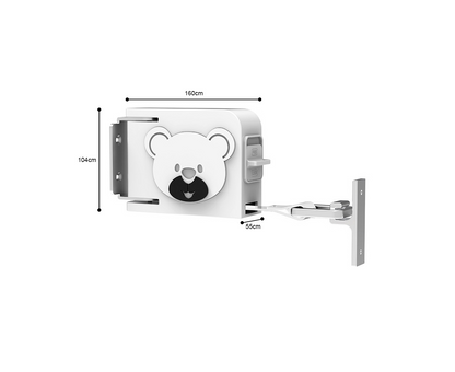 Start2Finish SOGA 2X 6.3-inch wall-mounted clothes line dry rack in white, suitable for home laundry drying.