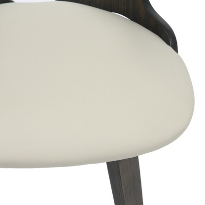 Modern wooden dining chair from Start2Finish with a sleek design and light wood finish, suitable for contemporary dining rooms.