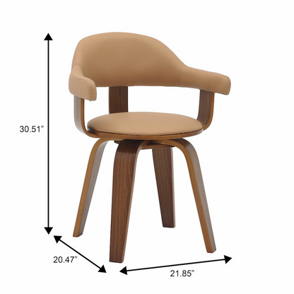 Modern wooden dining chair from Start2Finish featuring a sleek design with a wooden seat and backrest and sturdy legs.