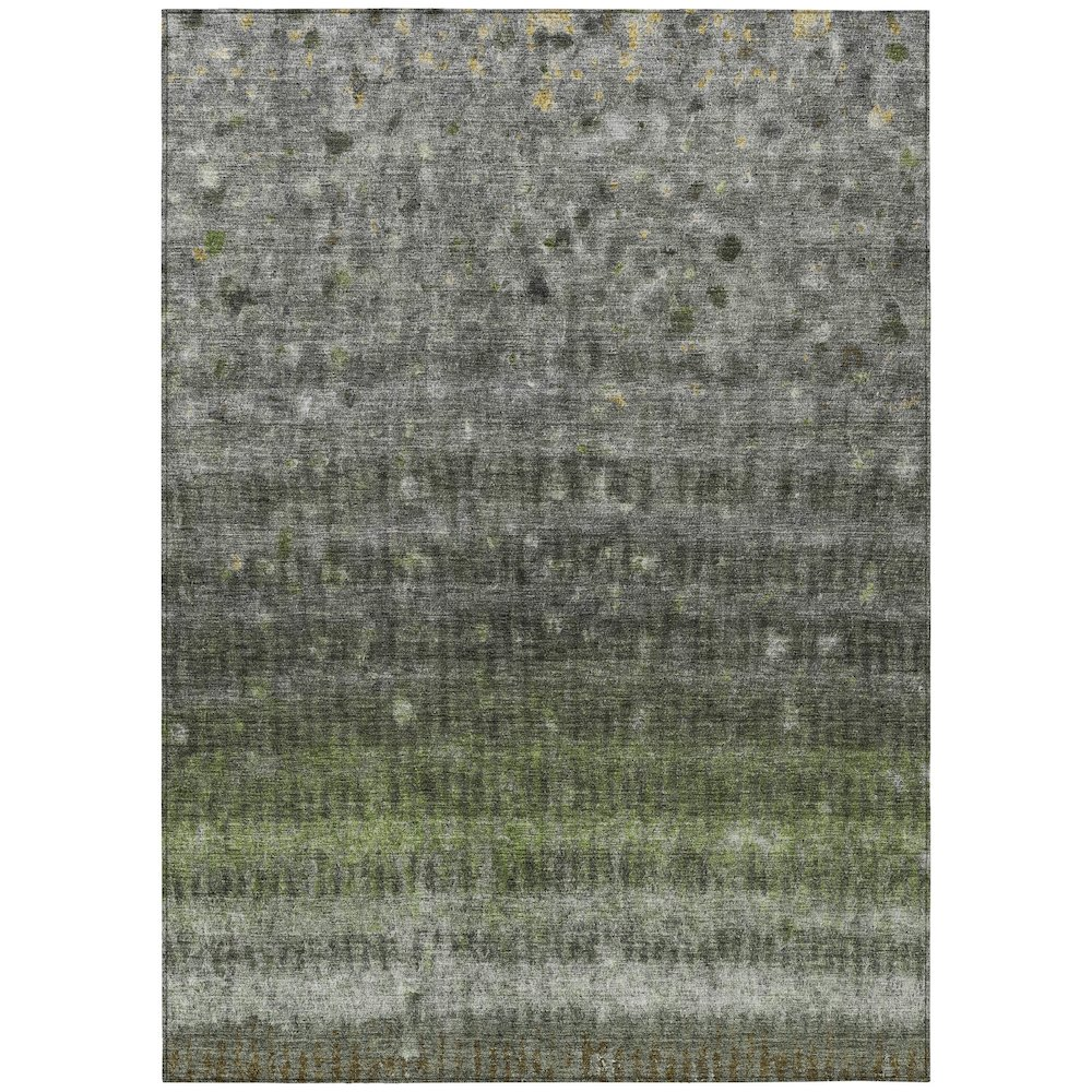 Start2Finish green indoor/outdoor Chantille ACN2316 rug, machine washable 5&