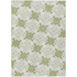 Start2Finish green 3x5 indoor/outdoor chantille rug, machine washable, perfect for indoor or outdoor spaces.