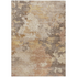 Machine washable orange indoor/outdoor Chantille rug by Start2Finish, measuring 5&