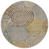 Start2Finish brown indoor/outdoor round Chantille rug, 8&