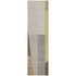 Brown machine washable indoor/outdoor Chantille runner rug by Start2Finish, measuring 2&