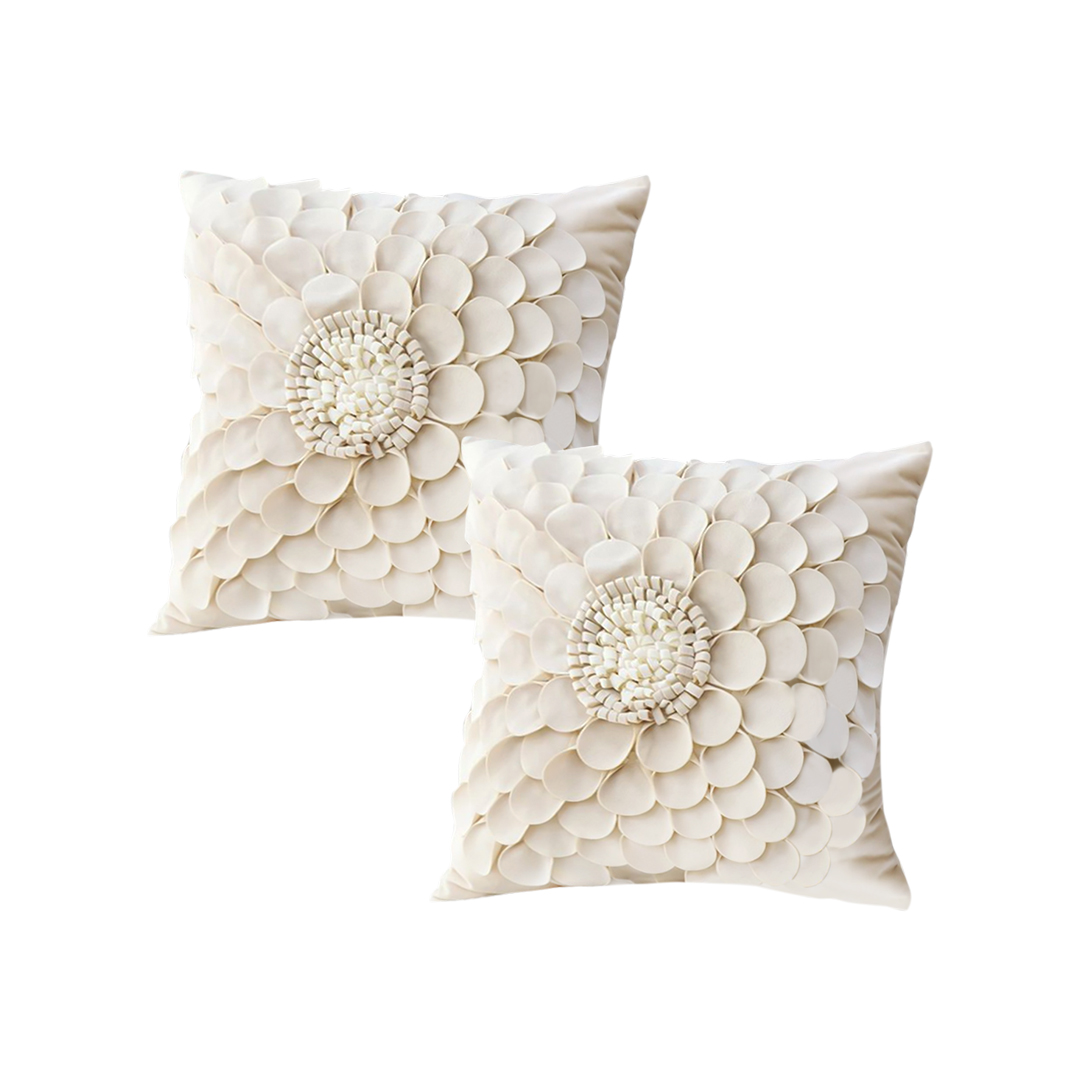 SOGA sunflower throw pillow cover by Start2Finish, 17.7-inch 100% cotton home decor pillow with sunflower design.