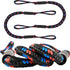 Pink Iolaus 2-pack bungee dock lines for marine mooring, suitable for pontoon boats and kayaks, with durable marine-grade construction.