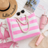 Pink beach bag from Start2Finish&
