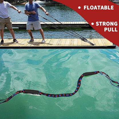 Pink Iolaus 2-piece bungee dock lines with marine mooring ropes for pontoon and kayak mooring, durable and flexible outdoor gear.