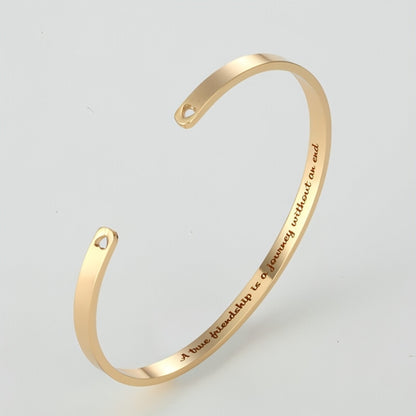 Personalized couple bracelet by Carmine Juneberry featuring sleek steel design for him and her, suitable for romantic gift.