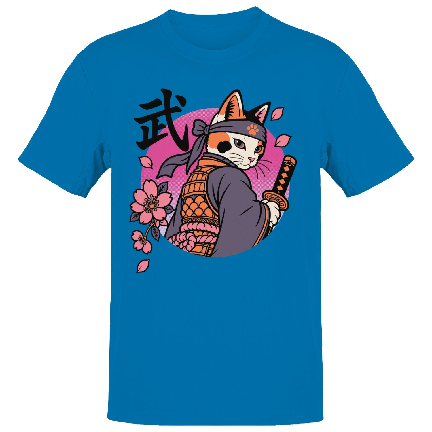 Samurai Cat with Katana men&