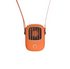 Maroon Asteria portable mini USB fan with 5V air cooler, rechargeable, compact home improvement cooling device.