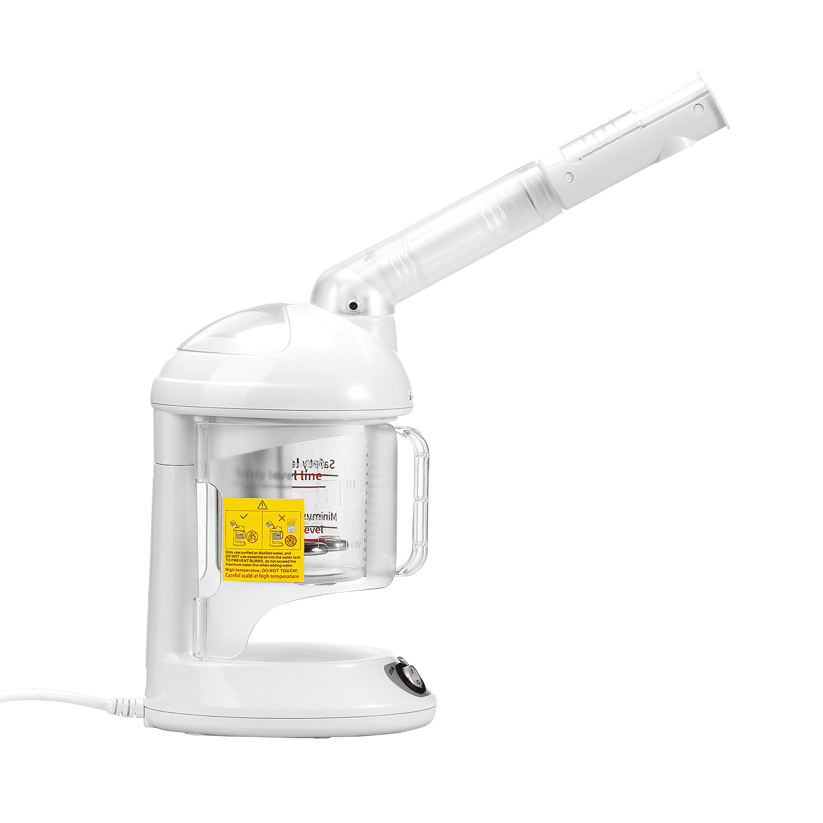 Start2Finish VEVOR 2-in-1 professional hair and facial steamer with detachable bonnet, nano ionic, UV ozone, and 360° sprayer.