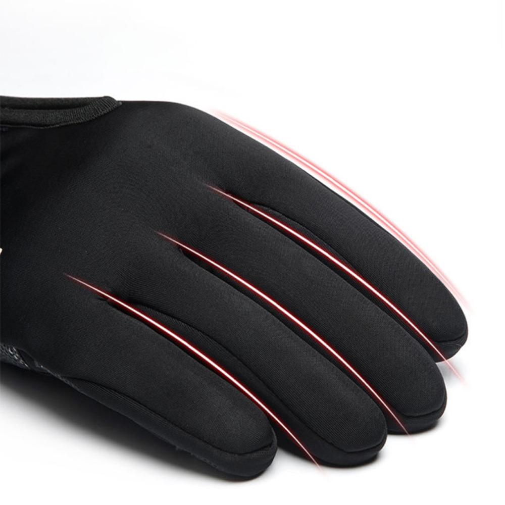 Pink Iolaus winter warm gloves with touchscreen fingertips, waterproof and anti-slip design, ideal for outdoor sports and cold weather.