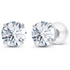 Start2Finish 1.50 CTW AGI Certified Lab-Grown Diamond Stud Earrings in 14K Gold with D color VS round brilliant diamonds.