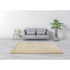 Large Magenta Danae shaggy floor rug in 230x160cm size, soft area carpet for bedroom or living room decor.