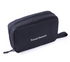 Maroon Asteria portable travel hook makeup bag with multiple compartments, compact and perfect for organizing cosmetics on the go.