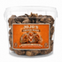 Start2Finish smoked chicken heads dog treats in a 5L bucket, natural high-protein pet chews for dogs, 80 pieces.
