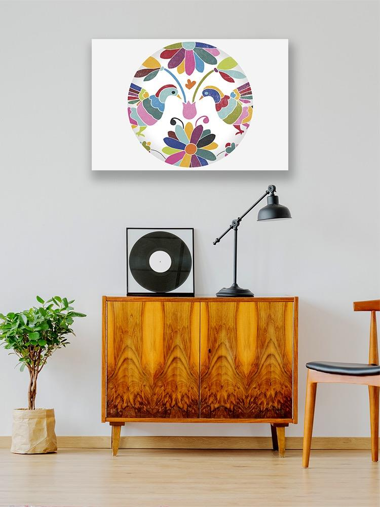 Start2Finish Folklorica Collection wall art by June Erica Vess, featuring vibrant, folk-inspired home decor artwork.