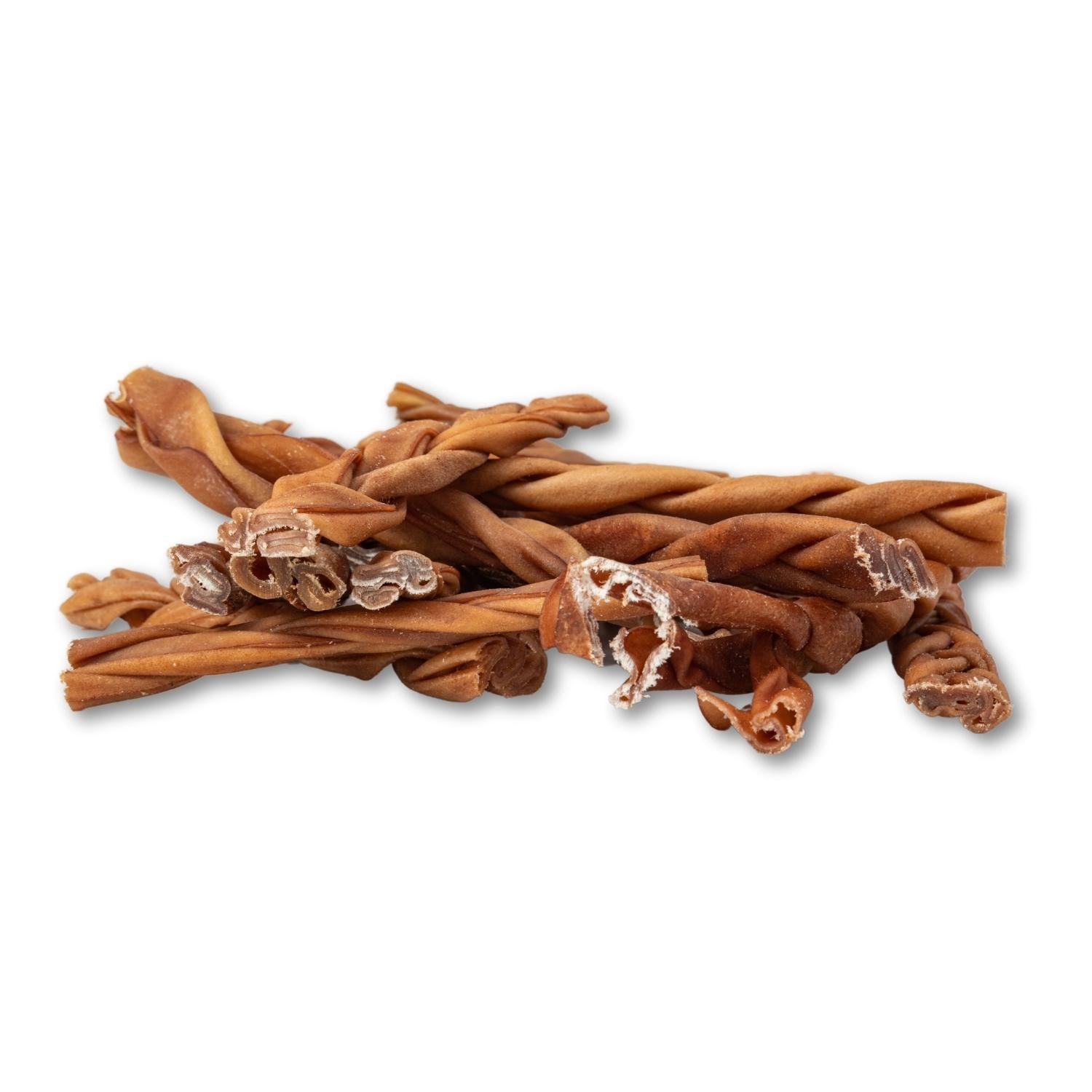 Start2Finish all-natural braided collagen dog treat stick, 6-inch size, supporting joint, skin, and coat health.