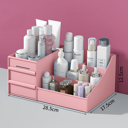 Green Alcestis skincare plastic box with secure lid, ideal for storing creams, lotions, or beauty products.