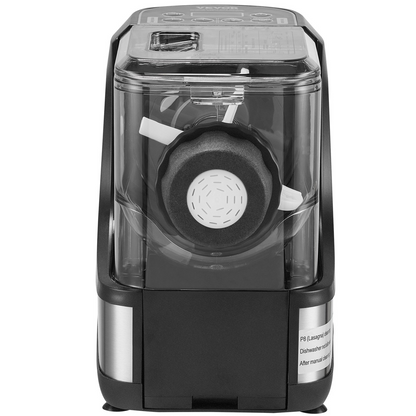 Start2Finish VEVOR electric pasta maker with 8 shapes, 150W, automatic noodle machine, 4 modes, and measuring cups for home use.