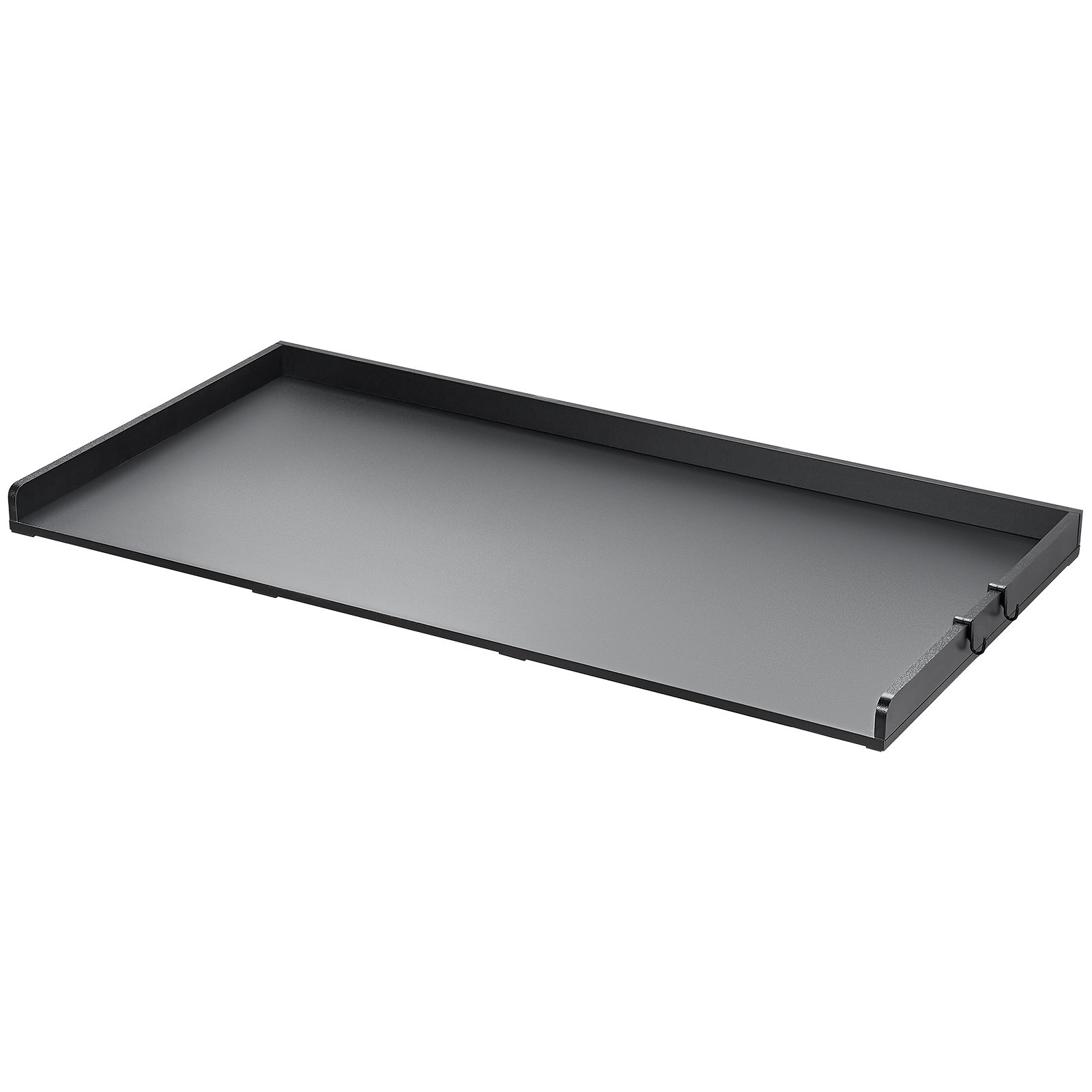 Start2Finish VEVOR black wooden washer dryer countertop with anti-slip pads, water-resistant laundry machine top for home organization