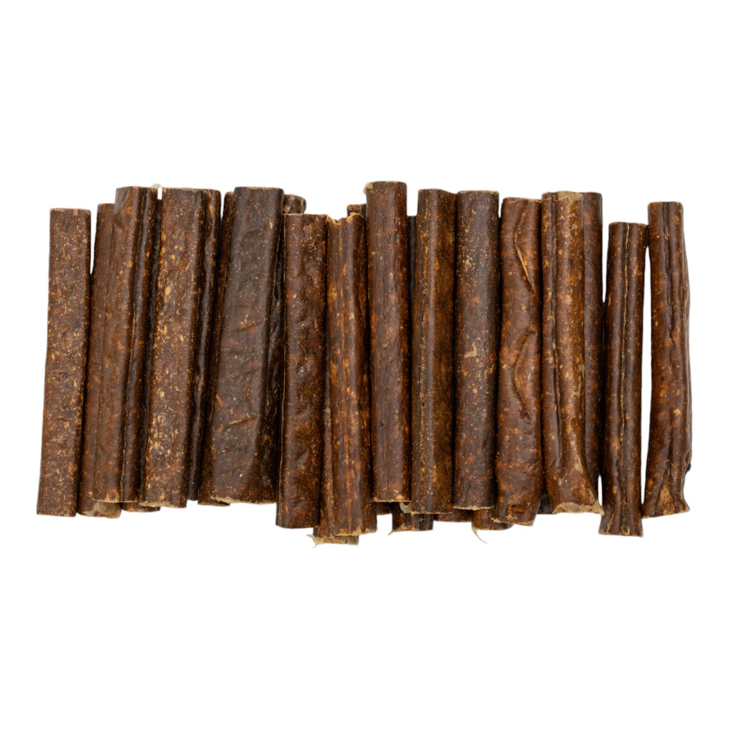 Start2Finish all-natural beef sausage dog treats, 6-inch premium chews packed with protein for dogs in a case of 25.