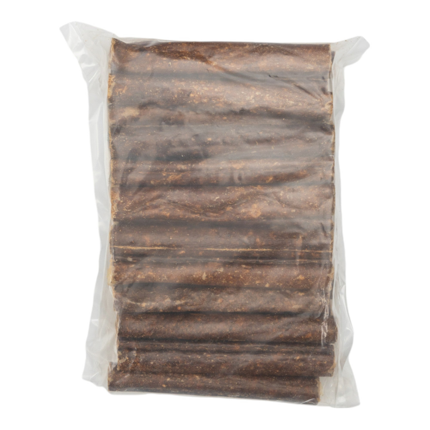 Start2Finish all-natural beef sausage dog treats, 6-inch premium chews packed with protein, in a case of 25.