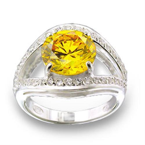 High-polished 925 sterling silver ring with AAA grade cubic zirconia by Turquoise Tiger, showcasing intricate jewelry design.