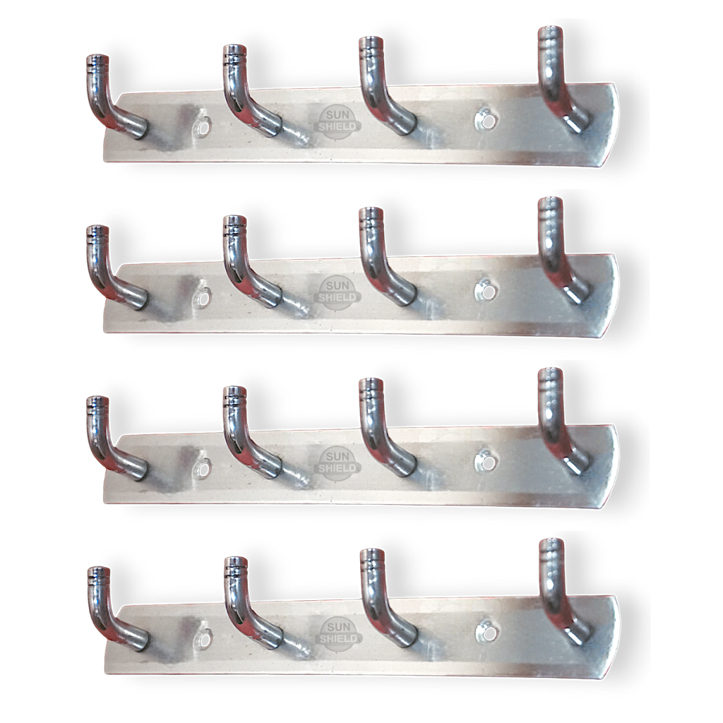 Burgundy Alder steel cloth hanger with 4-point L type design, ideal for home laundry and clothing organization.