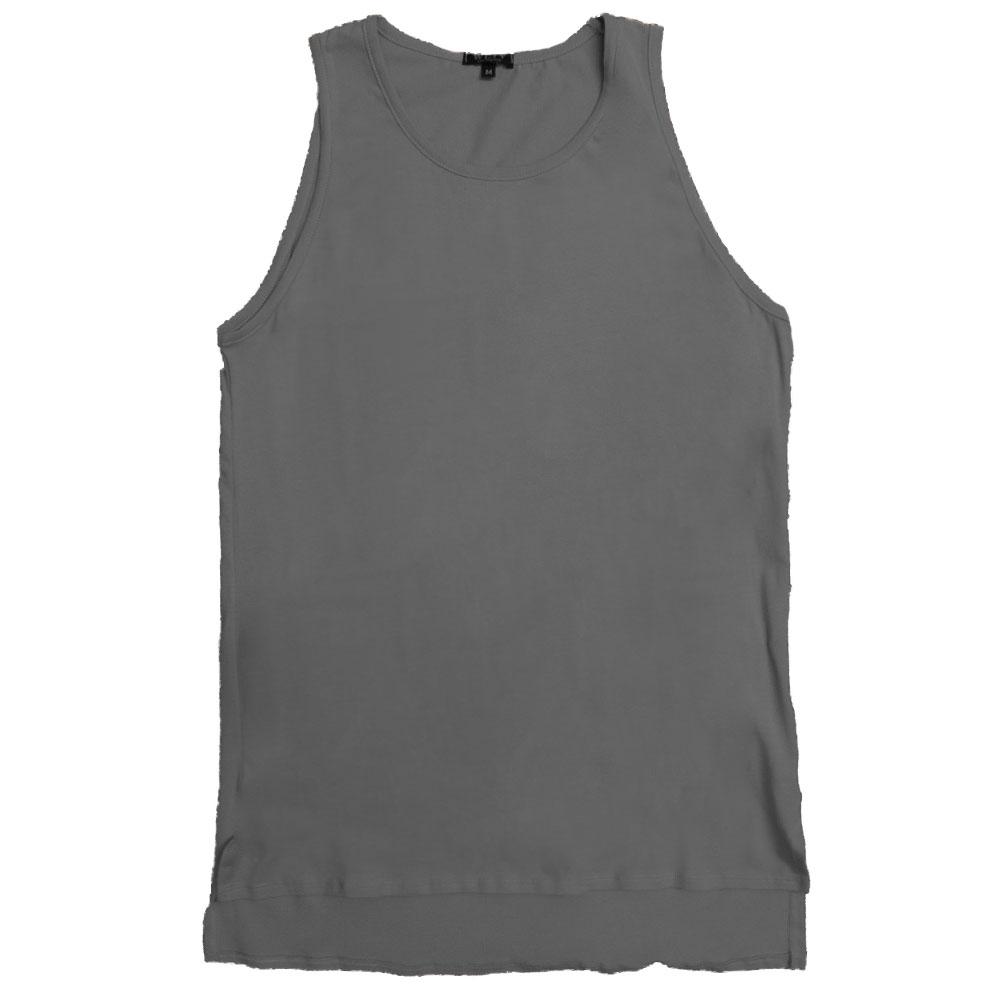 Lime Milo basic tank top in soft fabric, sleeveless design, plain style, perfect for casual wear.