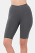 Women’s Zenana High Waist Bermuda Shorts by Jade Icarus, featuring a comfortable fit and classic denim style.
