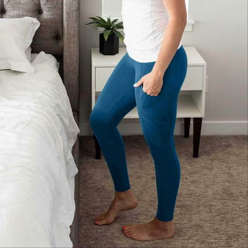 Pink Bearberry brushed microfiber full-length women&