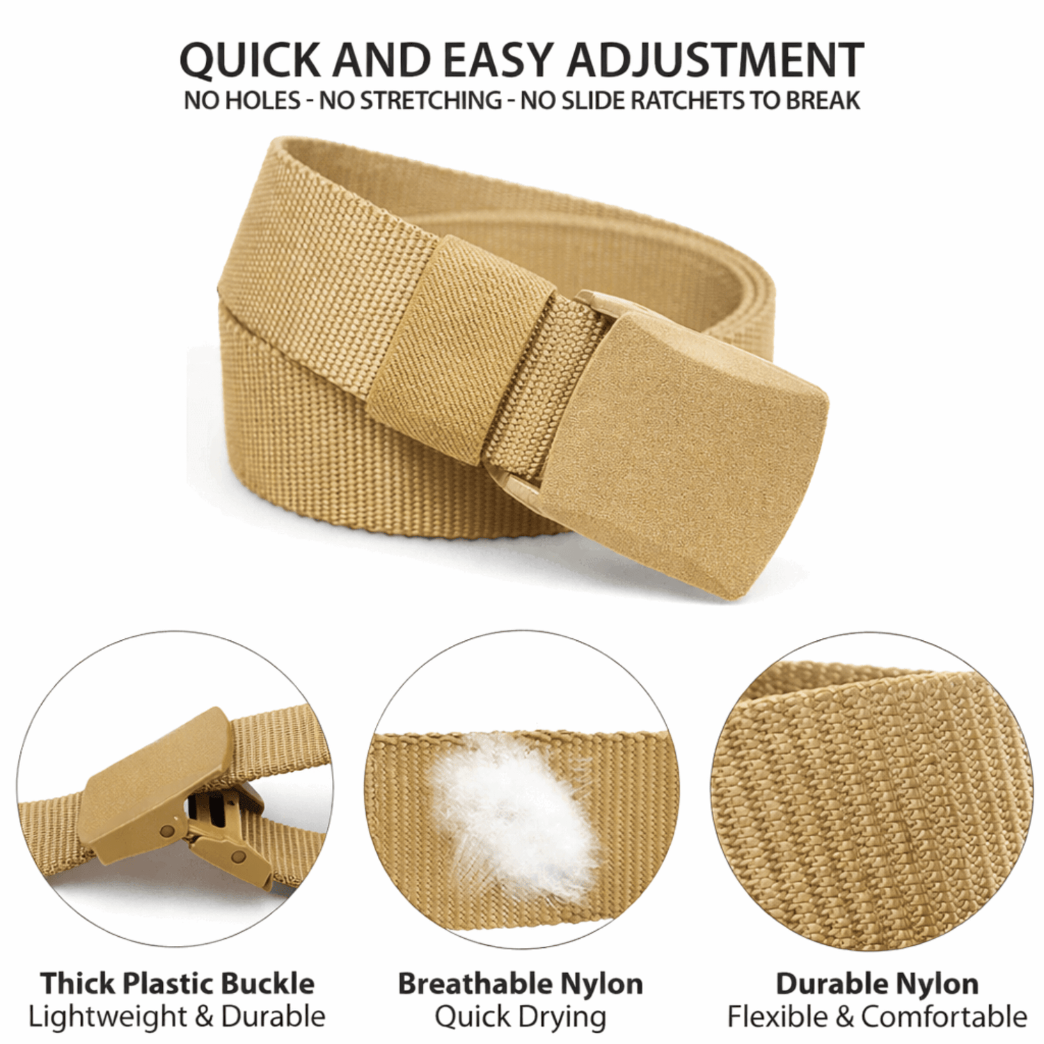 Black Lavender XGear tactical nylon belt with adjustable strap and plastic buckle, suitable for outdoor and tactical use.