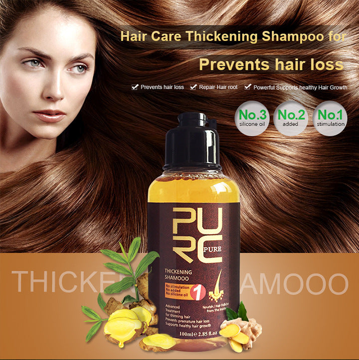 Carmine Juneberry GingerGrow™ Professional Hair Care Kit with shampoo, conditioner, and treatment bottles on a white background.