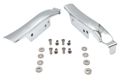 Saddlebag Rear Filler Strip Set Chrome