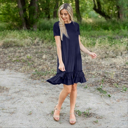 Pink Bearberry midi dress for women, featuring a stylish and comfortable design, perfect for casual or semi-formal occasions.