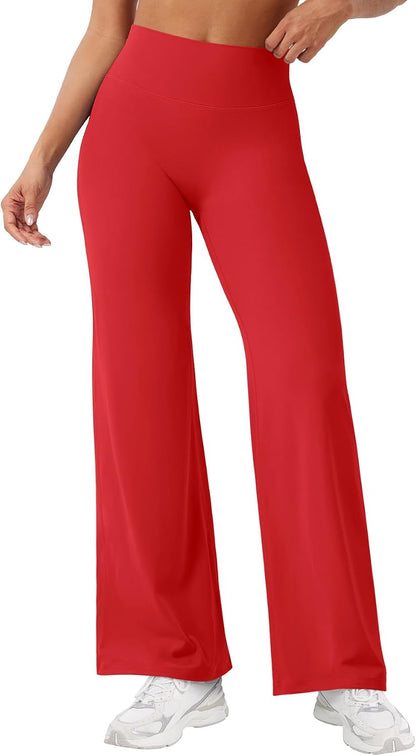 YEOREO Ease Workout Leggings Womens Straight Leggings Eddiy Gym Yoga Pants | 29"/31.5"/33"/35",No Front Seam,High Waist,Buttery,Booty Lifting,Wide Leg