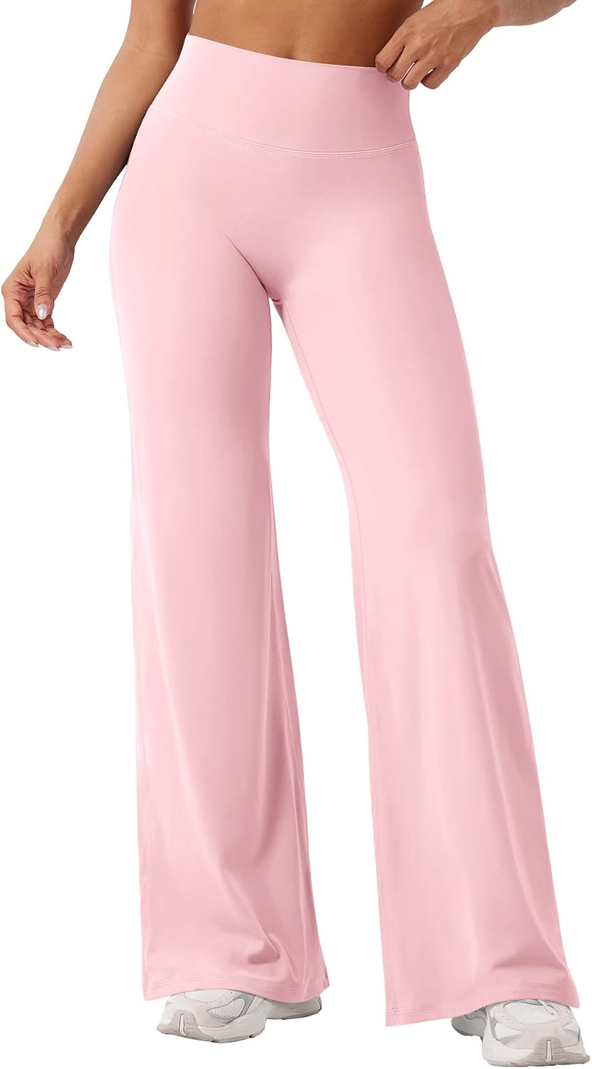 YEOREO Ease Workout Leggings Womens Straight Leggings Eddiy Gym Yoga Pants | 29"/31.5"/33"/35",No Front Seam,High Waist,Buttery,Booty Lifting,Wide Leg