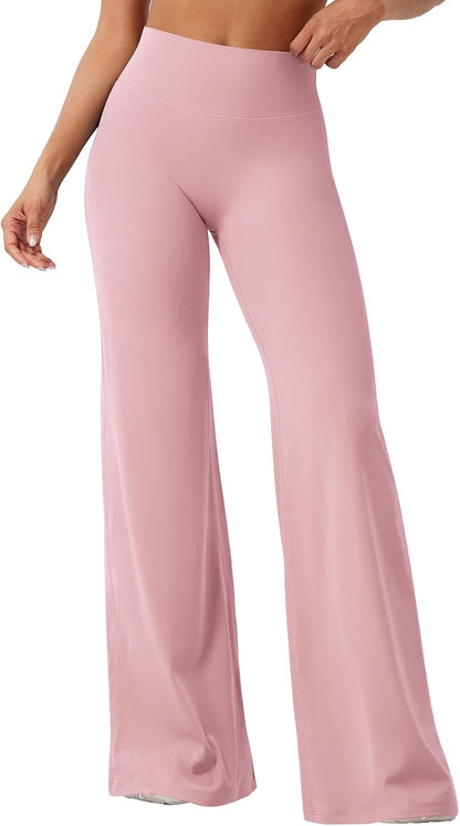 YEOREO Ease Workout Leggings Womens Straight Leggings Eddiy Gym Yoga Pants | 29"/31.5"/33"/35",No Front Seam,High Waist,Buttery,Booty Lifting,Wide Leg