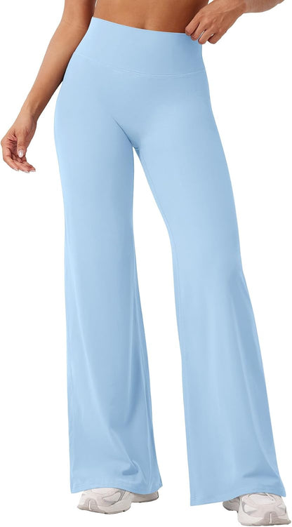 YEOREO Ease Workout Leggings Womens Straight Leggings Eddiy Gym Yoga Pants | 29"/31.5"/33"/35",No Front Seam,High Waist,Buttery,Booty Lifting,Wide Leg