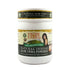 Azure Eurybia Hair Bliss natural aloe vera herbal hair and skin conditioning powder in a green container with aloe vera leaves.