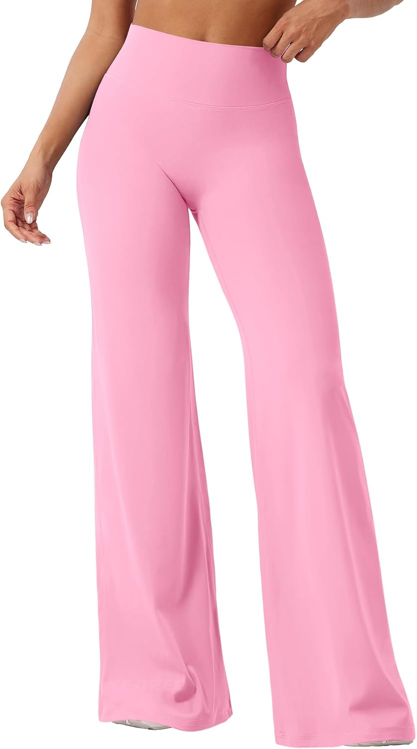 YEOREO Ease Workout Leggings Womens Straight Leggings Eddiy Gym Yoga Pants | 29"/31.5"/33"/35",No Front Seam,High Waist,Buttery,Booty Lifting,Wide Leg